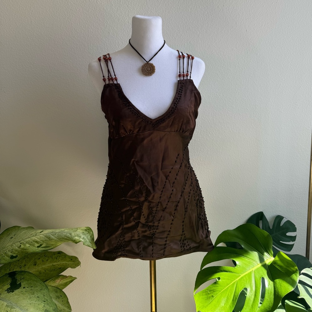 Vintage beaded top